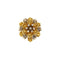Bague 54 Bague fleur avec diamants 58 Facettes 34293