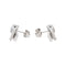 Boucles d'oreilles Guy Laroche Boucles d'oreilles Puces Or blanc Diamant 58 Facettes 3641116CN