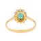 Bague 55 Bague Pompadour Or jaune Tourmaline 58 Facettes 3230382CN