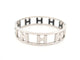 Bracelet bracelet HERMES rondo ash h rotatifs 20cm acier paladie & laque noir 58 Facettes 264585