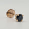 Boucles d'oreilles Boucles d’oreilles or rose et saphir 58 Facettes