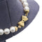 Collier Collier de perles japonaises avec fermoir en or jaune 58 Facettes