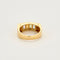 Bague 51,5 Bague or jaune, aigue marine, péridot, citrine, améthyste 58 Facettes RAM26392