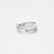 Bague 55 Bague croisée pavée de diamants 58 Facettes 2505