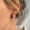Boucles d'oreilles Boucles d'oreilles n°100｜Rubis et diamants 58 Facettes