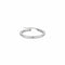 Boucles d'oreilles Boucles d'oreilles créoles en or blanc 58 Facettes BO/230116