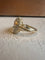 Bague 51 Antique yellow gold diamond ring 58 Facettes