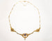 Collier Napoléon III Draperie Or Saphirs Diamants 58 Facettes A11265