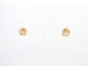 Boucles d'oreilles boucles d'oreilles POIRAY puces tresse or jaune diamants 58 Facettes 260895