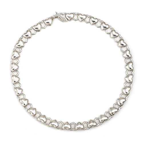 Collier Tiffany & Co - Collier cœur vintage Flèche de Cupidon 58 Facettes G13933