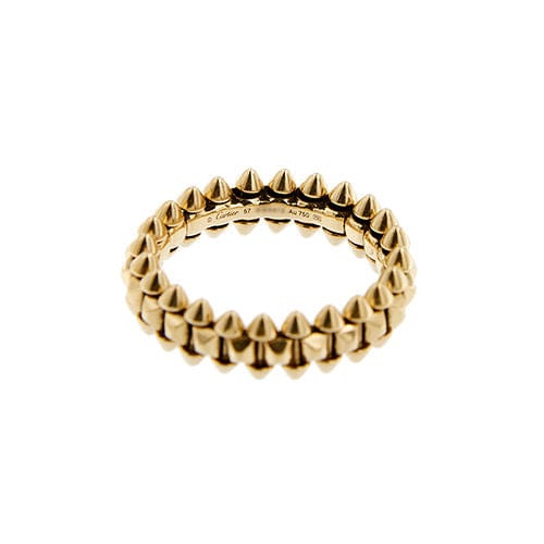 Bague CARTIER - Alliance Clash en or jaune 58 Facettes 39941