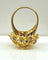 Bague 53 Bague - Bague multifleurs en or jaune et saphirs, rubis, diamants 58 Facettes AB671