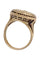 Bague 55 AUGIS - Bague médaille d'amour rubis et diamants 58 Facettes 093351