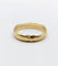 Bague 60 RARE Alliance jumelée or jaune finement ciselée, NON gravée (circa 1880) 58 Facettes A04721