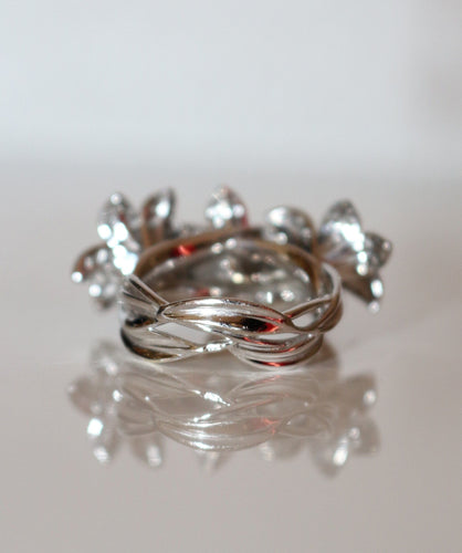 Bague 48 MELLERIO - Bague Bouquet de Fleurs collection Médicis 58 Facettes 562
