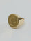 Bague 57.5 Bague Or jaune Napoléon III 58 Facettes 2945/1