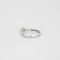 Bague 54 Solitaire or blanc diamant 58 Facettes 3121118