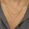 Collier Collier en Or jaune 18k 58 Facettes THI0352