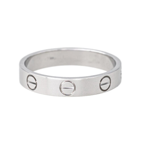 Bague 52 Cartier Bague Love Or blanc 58 Facettes 4534658CN