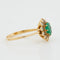 Bague 59 Bague Or Jaune - Emeraude et Diamants 58 Facettes RÉF 10006/13