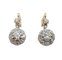 Boucles d'oreilles Dormeuses marguerite - Boucles d’oreilles en or 18k, platine et diamants 58 Facettes A06632