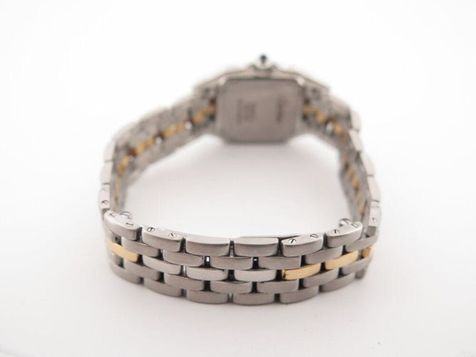 Montre vintage montre CARTIER panthere pm 23 mm 166921 or et acier quartz 58 Facettes 266689