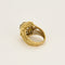 Bague 53 Bague tressée en or jaune et diamants 58 Facettes CHOL1168