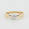 Bague 53 Bague Deux Ors et Diamants 58 Facettes RÉF 3009/20