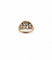 Bague 49 Bague ancienne ajourée en or jaune et diamants 58 Facettes