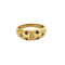 Bague 52,5 Bague jonc en or jaune, diamants, rubis, émeraudes et saphirs 58 Facettes ARR20173