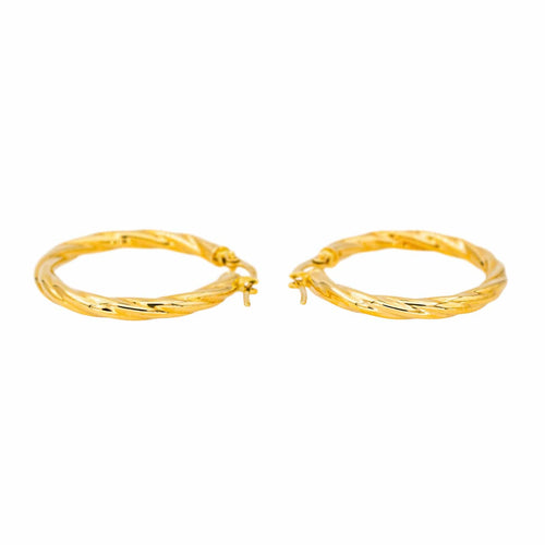 Boucles d'oreilles Boucles d'oreilles Créoles Or jaune 58 Facettes 4311416CN