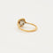 Bague 52 Solitaire Torsadé diamant taille ancienne 1,65 carat en or jaune 18K 58 Facettes