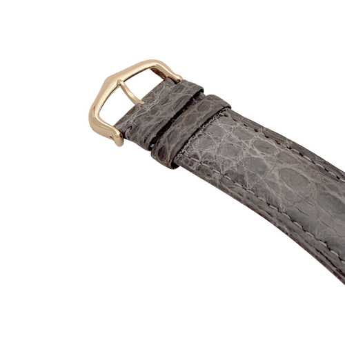 Montre Montre Cartier "Pasha" or jaune, cuir. 58 Facettes 34346