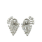 Boucles d'oreilles Boucles d’oreilles or blanc et Diamants 58 Facettes 1.0000545/1