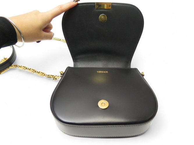 Collier sac a main VERSACE greca goddess 10071291a051341 chaine bandouliere purse 58 Facettes 270458