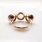 58 Bague or rose et diamants 58 Facettes