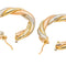 Boucles d'oreilles Boucles d'oreilles Créoles Or jaune, Or blanc, Or rose 58 Facettes 3683057CN