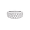 Bague 53 Bague Piaget "Millennium" or blanc, diamants. 58 Facettes 34507