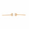 Boucles d'oreilles Boucles d'oreilles Puces Or rose Diamant 58 Facettes 2854084CN
