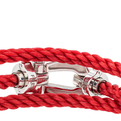 Bracelet Fred Bracelet Force 10 Or blanc Diamant 58 Facettes 3552052CN