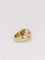 Bague Bague boule vintage en or jaune, rubis et diamants 58 Facettes J134