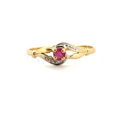 Bague 50 Bague Or Jaune & Rubis 58 Facettes 39-GS34613-01