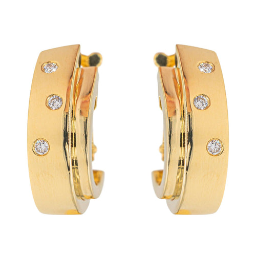 Boucles d'oreilles Piaget Boucles d'oreilles Or jaune Diamant 58 Facettes 3010294CN
