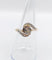 Bague 54.5 Bague tourbillon antique en or 18k et platine, diamant taille ancienne 1,35 ct 58 Facettes A06442