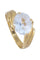 Bague 52 BAGUE AIGUE-MARINE 58 Facettes 088131
