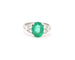 Bague Bague émeraude zambienne 3,47 carats 58 Facettes