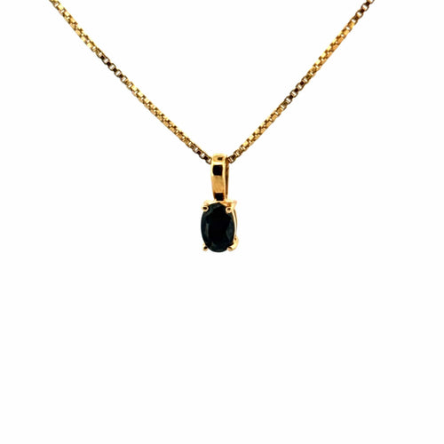 Pendentif Pendentif or jaune et topaze 58 Facettes 2-PED2-GS34788-7