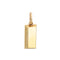 Pendentif vintage Cartier 1/4 oz Gold Bar Lingot Pendentif Charme 18k Or Jaune Années 1970 58 Facettes G13371