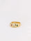 Bague Bague jonc vintage or émeraudes rubis diamants 58 Facettes J177