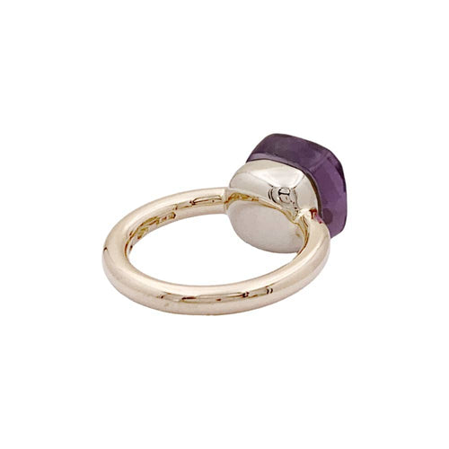 Bague 49 Bague Pomellato,"Nudo Classic", or rose et améthyste. 58 Facettes 35130